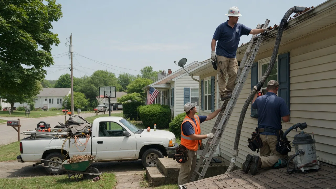 Gutter Installation in Chamois, MO near me